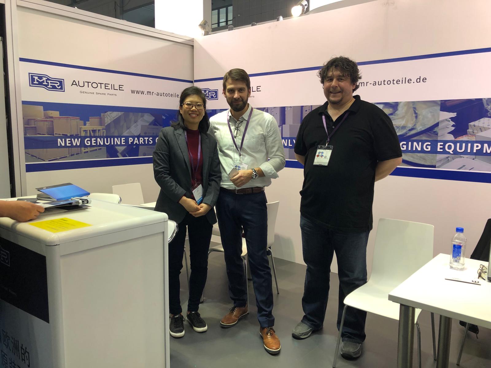 MR-Autoteile meeting international partners